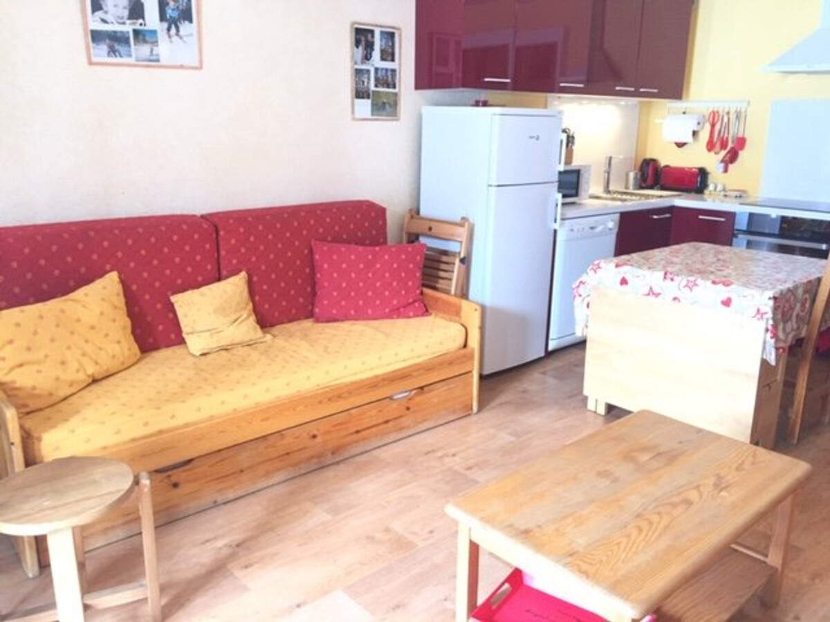 Studio 4 pers. en pied de piste, balcon sud à Risoul - Photo 3