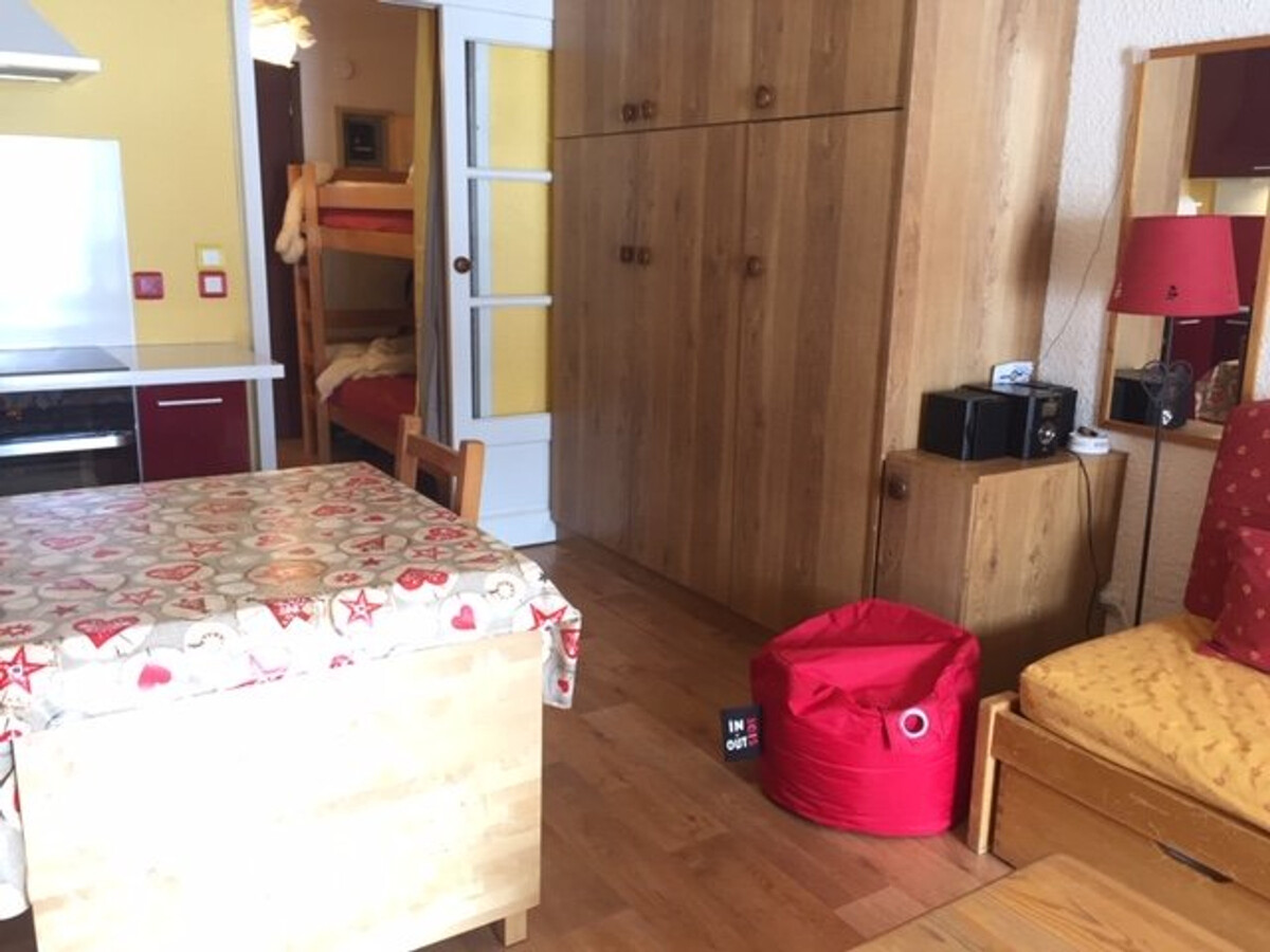 Studio 4 pers. en pied de piste, balcon sud à Risoul - Photo 6