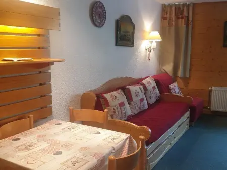 Studio 32m² balcon, 7e étage, Les Menuires : photo 2