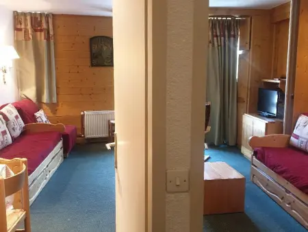 Studio 32m² balcon, 7e étage, Les Menuires : photo 4