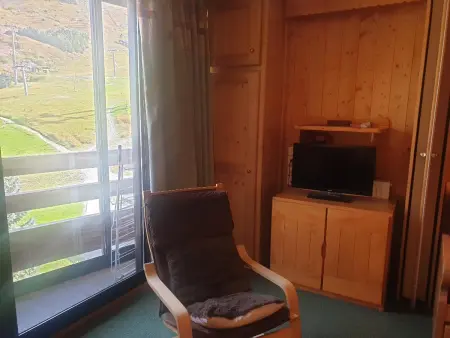 Studio 32m² balcon, 7e étage, Les Menuires : photo 8