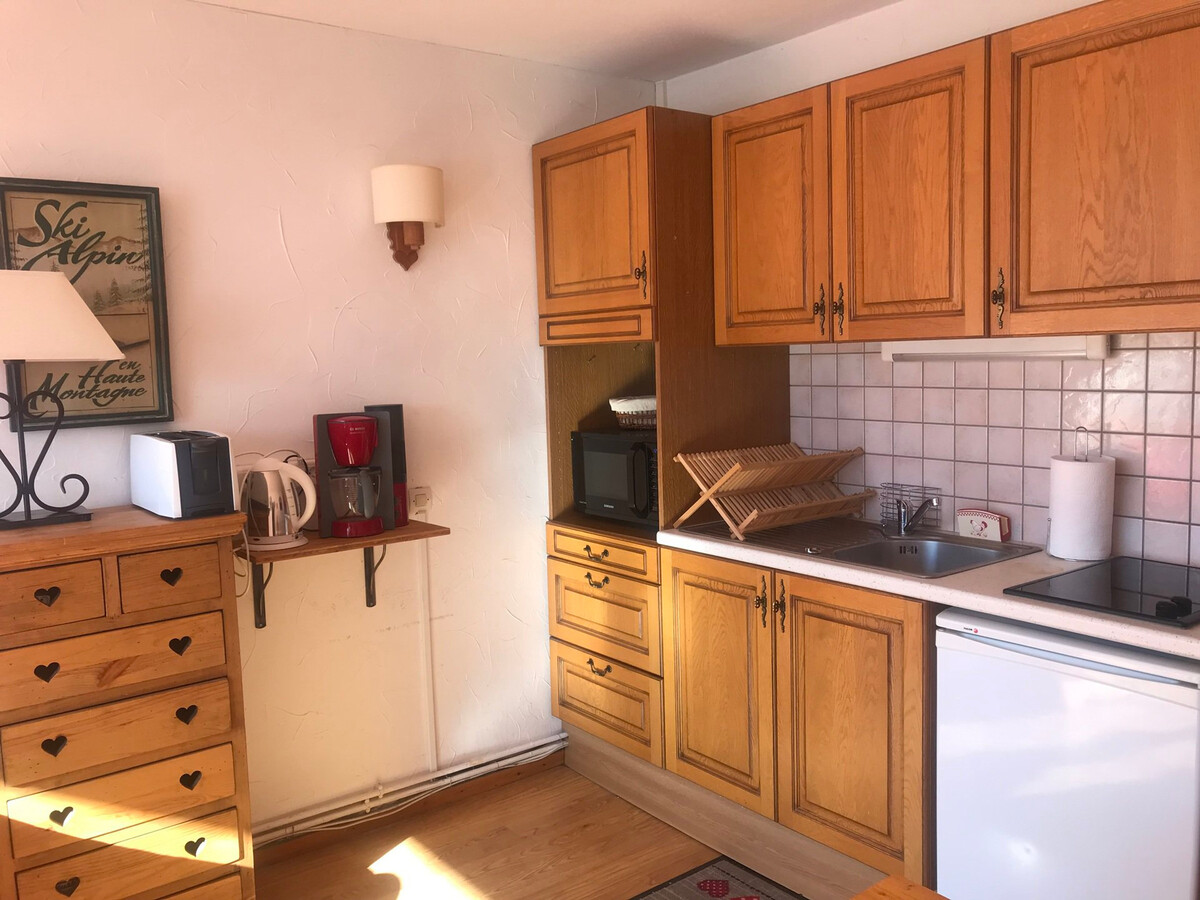 Studio 21m² balcon sud vue pistes aux Arcs 1600 - Photo 6