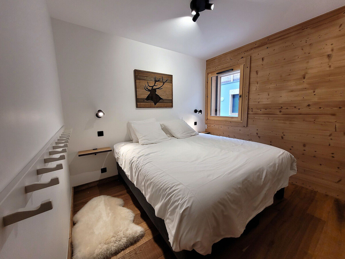 Appartement 6 pers. jacuzzi privé et vue domaine aux Gets - Photo 7