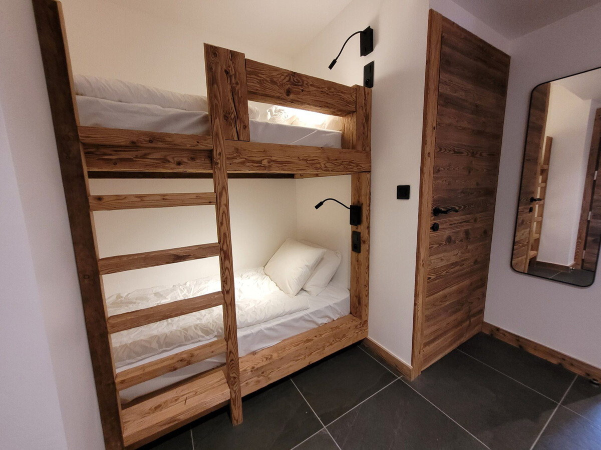 Appartement 6 pers. jacuzzi privé et vue domaine aux Gets - Photo 9
