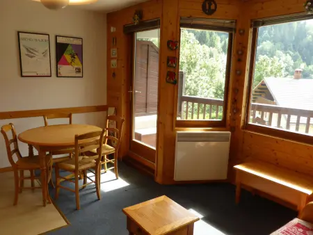 T2 33m² balcon sud-ouest, 6 personnes à Arêches-Beaufort : photo 13