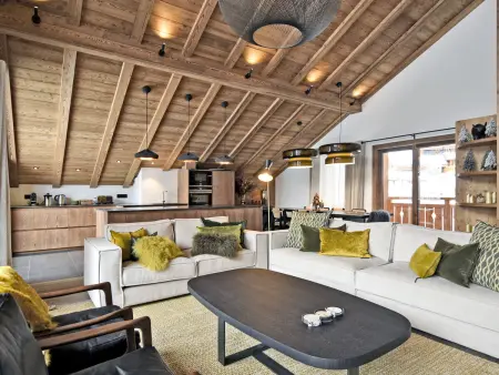 Location appartement à Méribel, Penthouse luxueux avec 5 chambres et conciergerie 5* à Méribel