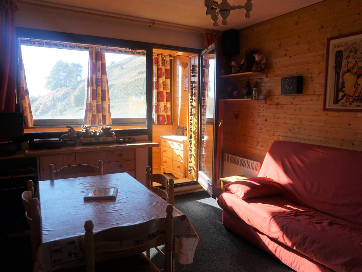 Studio cabine 24m² à 50m du télésiège, vue ouest - Photo 2