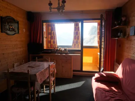 Location appartement à Orcières Merlette, Studio cabine 4 pers avec vue, proche télésiège