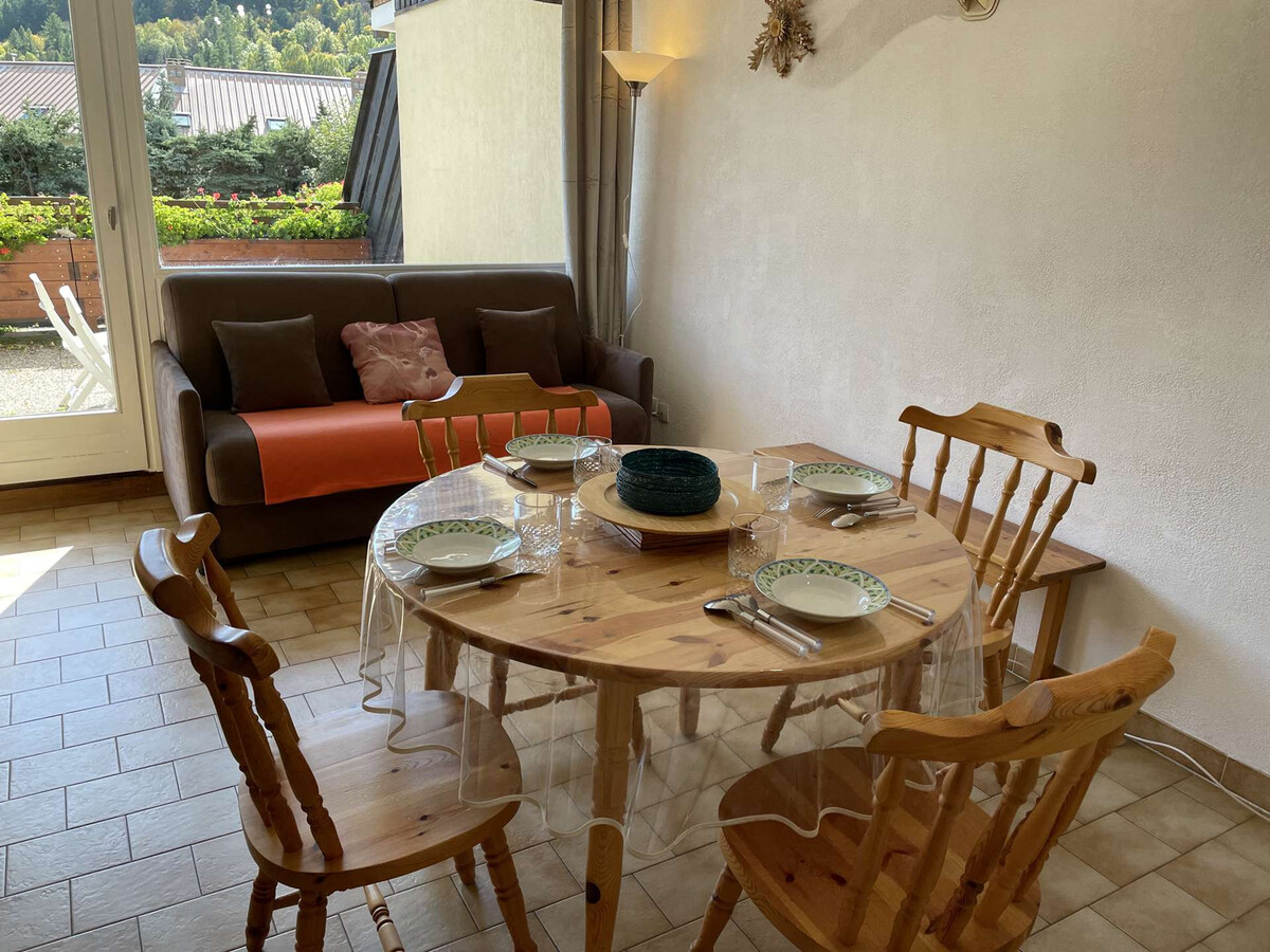 Studio 4 pers. Serre-Chevalier, terrasse et lits superposés - Photo 8