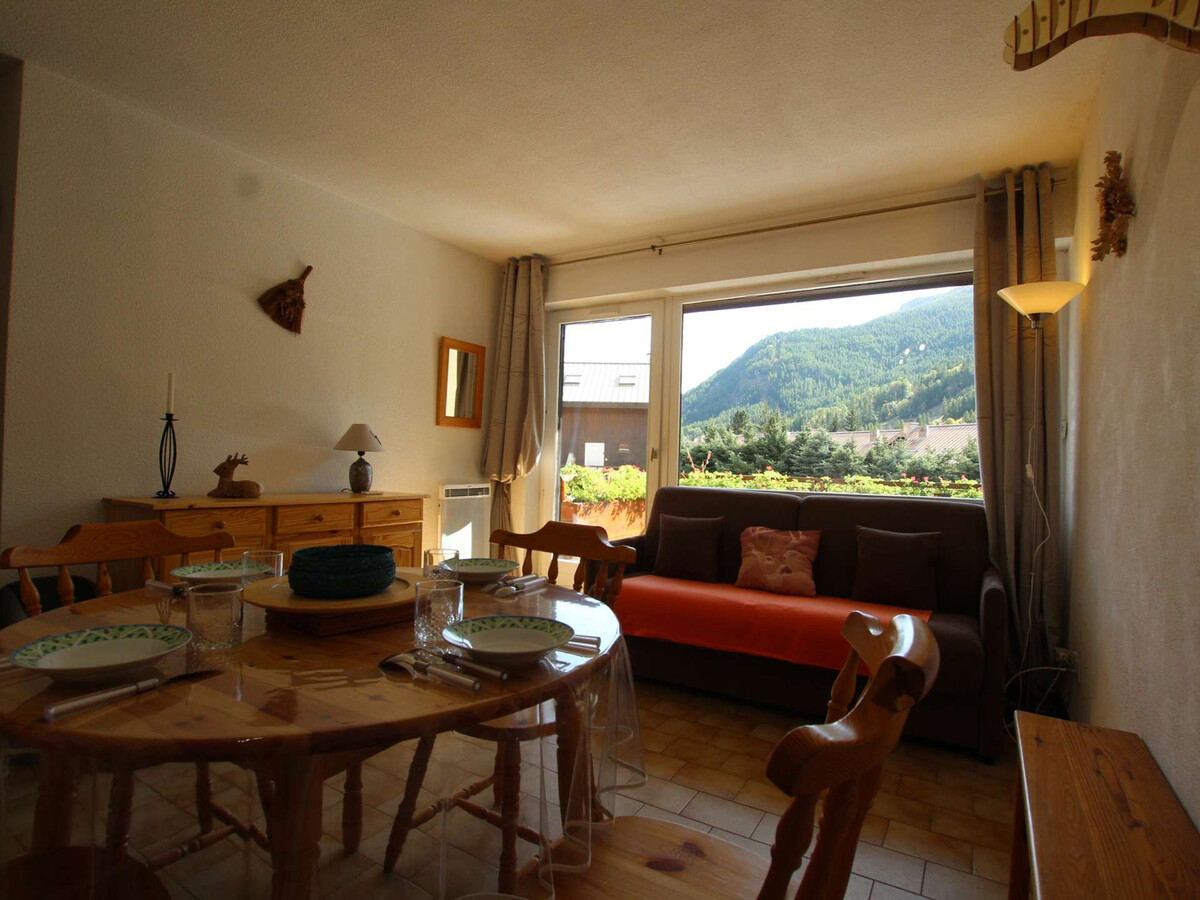 Studio 4 pers. Serre-Chevalier, terrasse et lits superposés - Photo 12