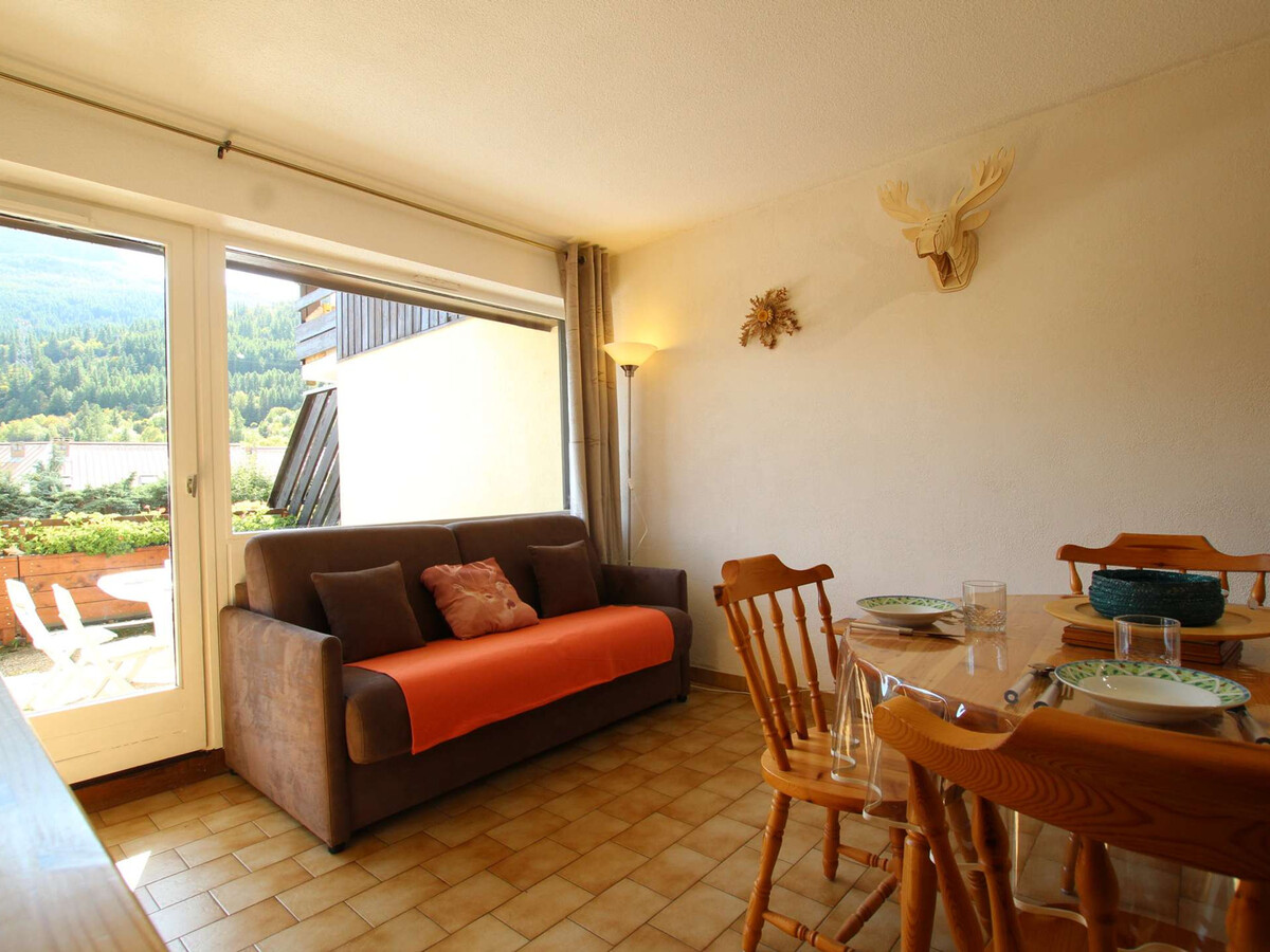 Studio 4 pers. Serre-Chevalier, terrasse et lits superposés - Photo 13