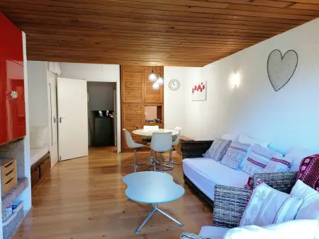 Appart 2 pièces rénové, balcon sud, vue pistes à Pra-Loup : photo 2