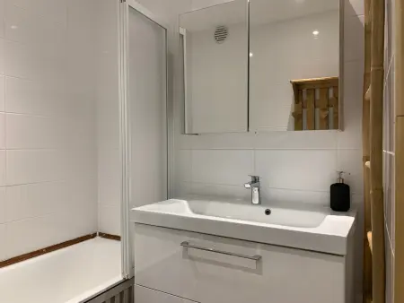Appart 2 pièces rénové, balcon sud, vue pistes à Pra-Loup : photo 13