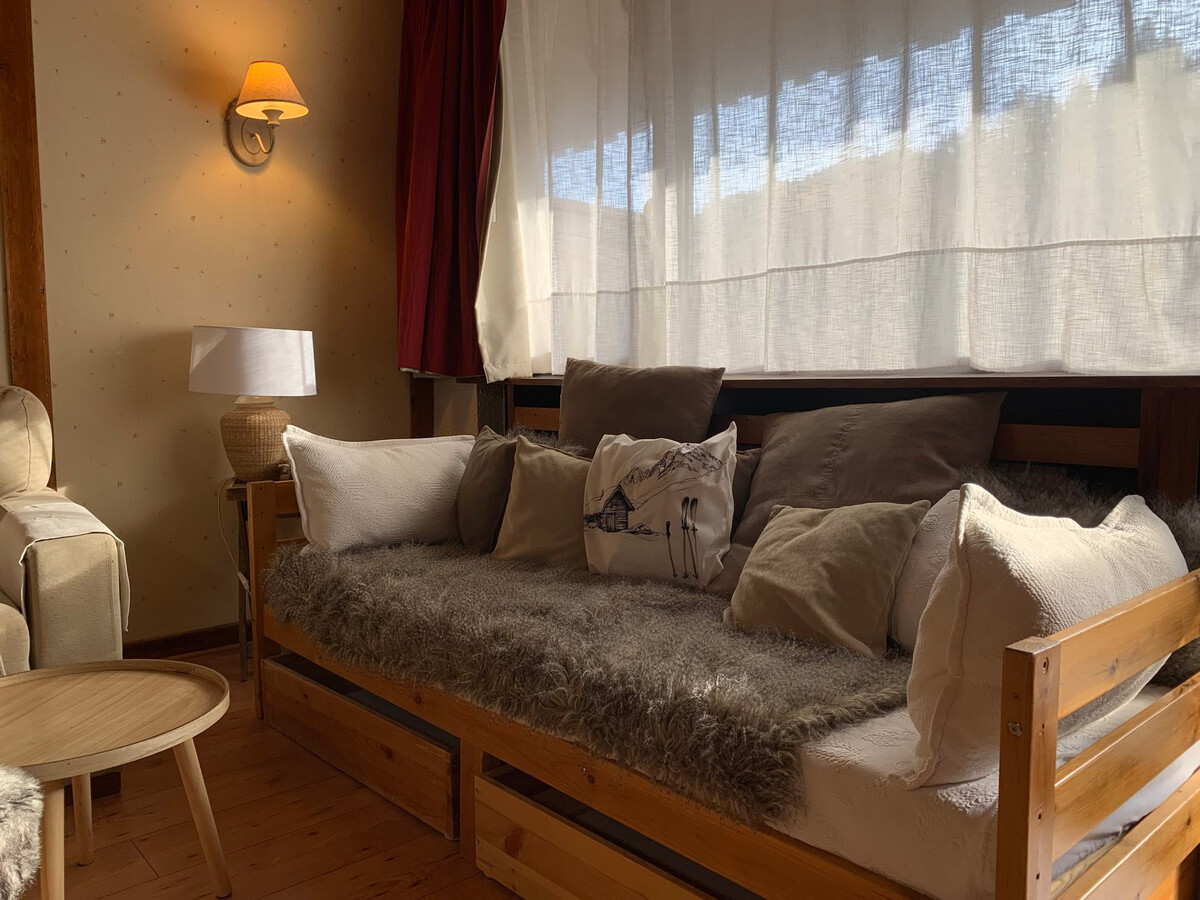 Studio rénové 32m² balcon sud, 4 pers à Pra-Loup - Photo 7