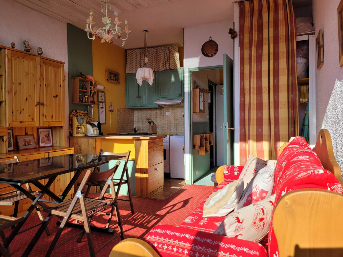 Studio 4 pers. avec grande terrasse à Pra-Loup - Photo 1