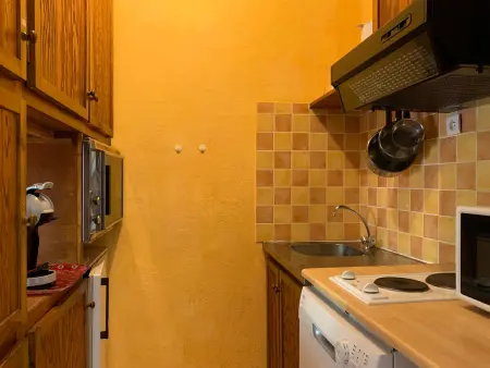 Studio 30 m² pour 5 pers. à Pra-Loup, balcon vue pistes : photo 2