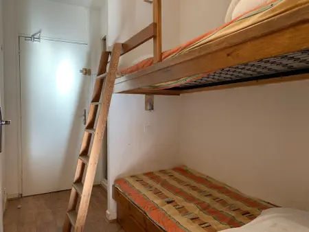 Studio 30 m² pour 5 pers. à Pra-Loup, balcon vue pistes : photo 3