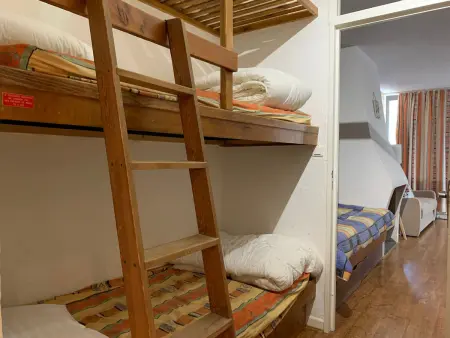Studio 30 m² pour 5 pers. à Pra-Loup, balcon vue pistes : photo 7