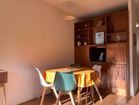 Studio 30 m² pour 5 pers. à Pra-Loup, balcon vue pistes : photo 13