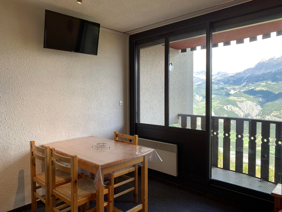Studio 24m² Pra-Loup, balcon vue vallée, 4 pers. - Photo 6