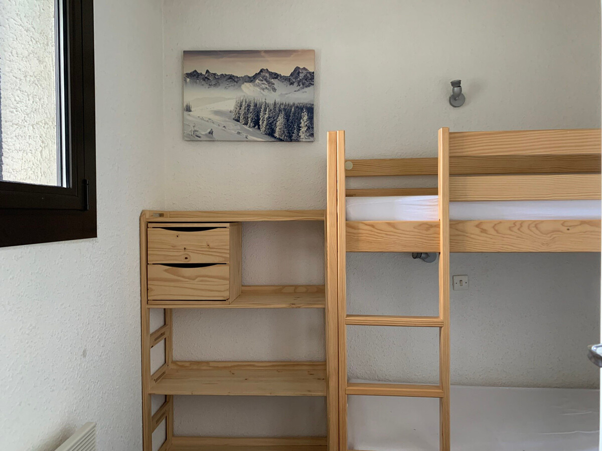 Studio 24m² Pra-Loup, balcon vue vallée, 4 pers. - Photo 9