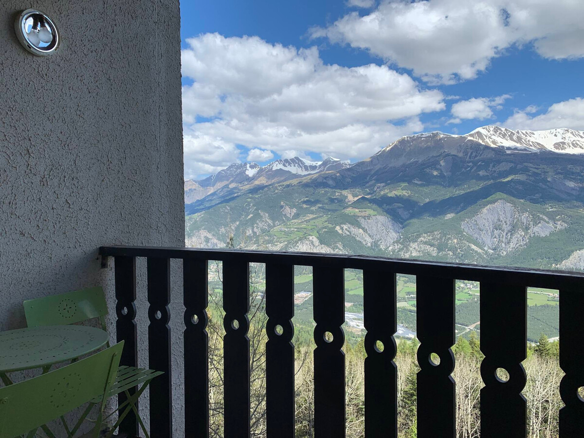 Studio 24m² Pra-Loup, balcon vue vallée, 4 pers. - Photo 11