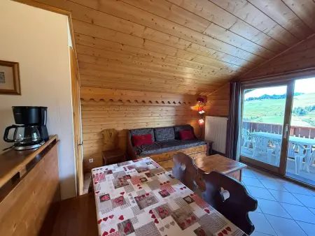 Location appartement à Les Saisies, Appart cosy, 3 ch, parking inclus Les Saisies