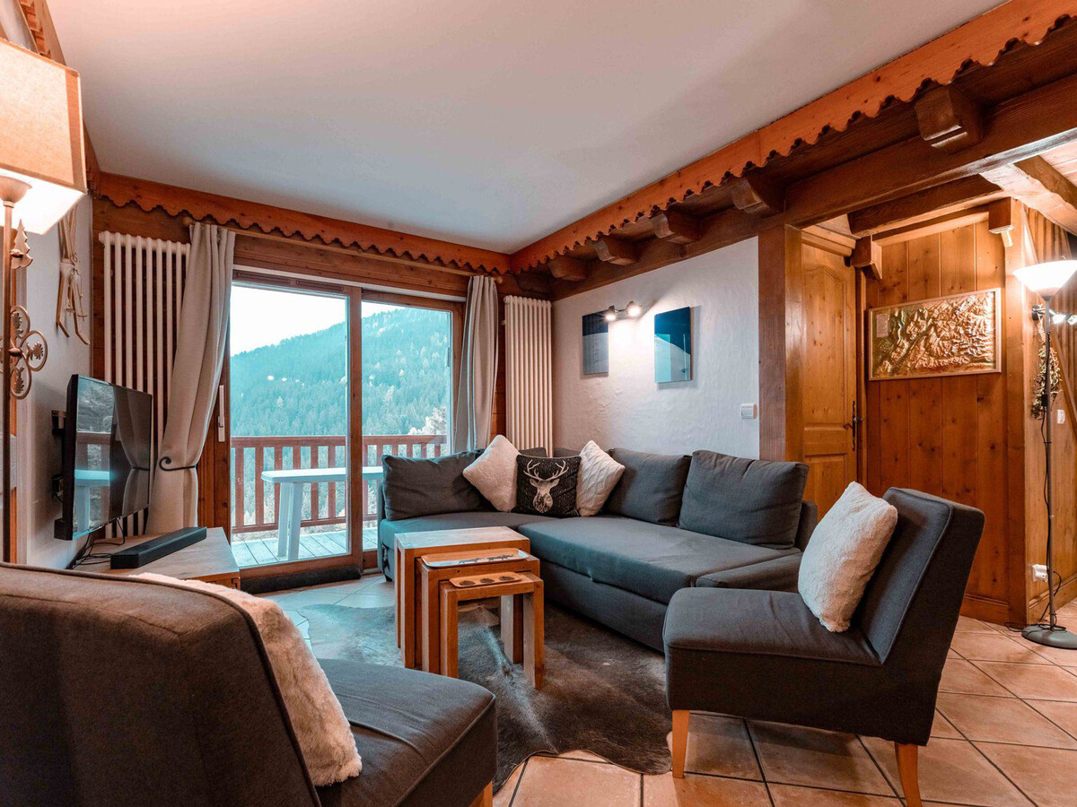 4 pièces mezzanine 9 couchages, vue Mont-Blanc, Les Arcs - Photo 1