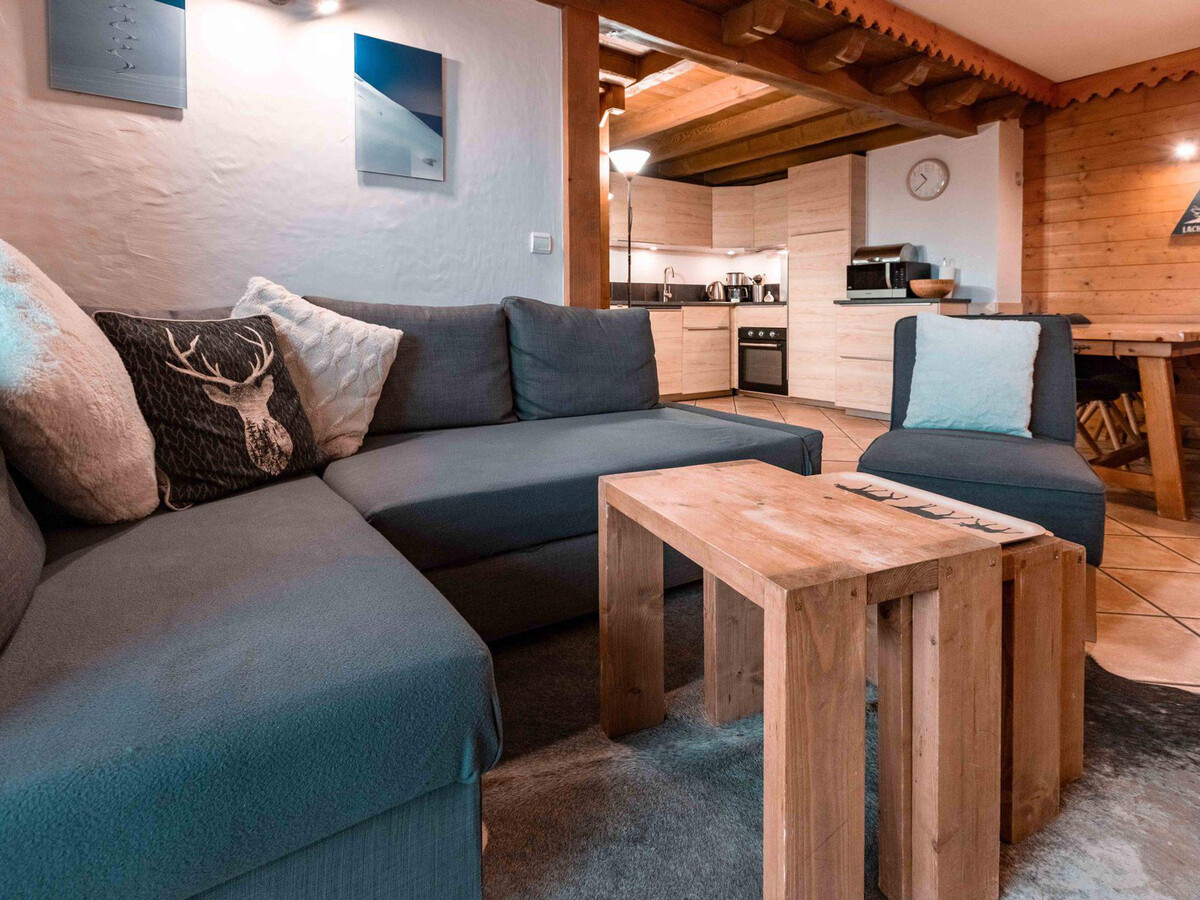 4 pièces mezzanine 9 couchages, vue Mont-Blanc, Les Arcs - Photo 5