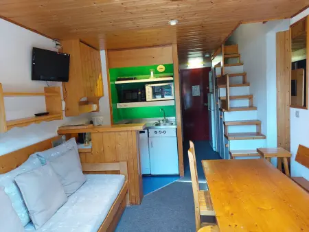 Location appartement à Les Arcs 1800, Duplex confortable pour 6 pers à Arc 1800 proche pistes - Animaux admis, Wifi