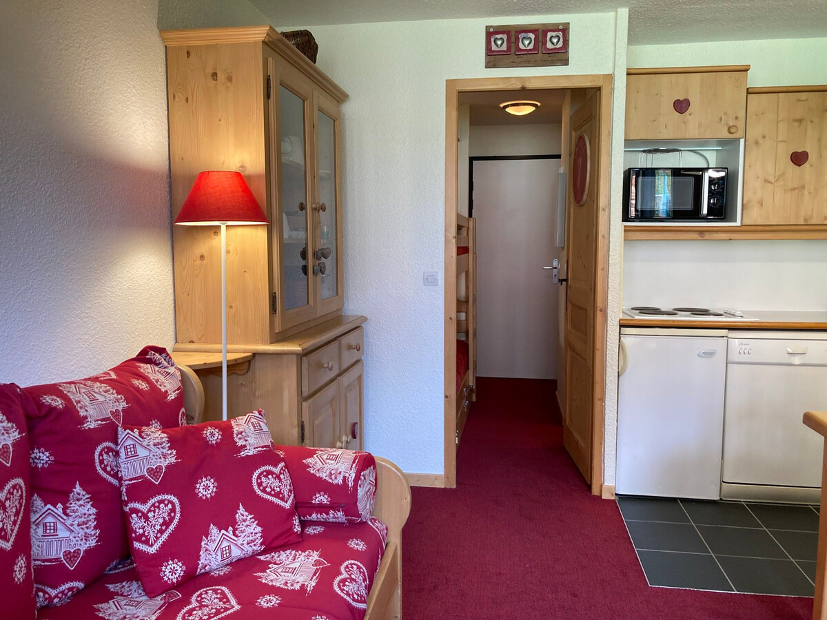 Studio cabine 4 pers avec balcon à Avoriaz - Photo 4