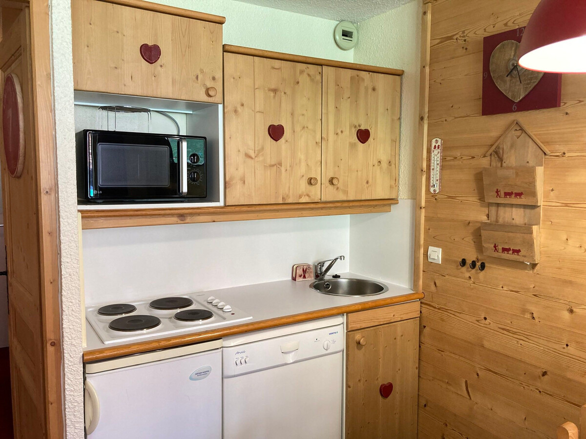 Studio cabine 4 pers avec balcon à Avoriaz - Photo 8
