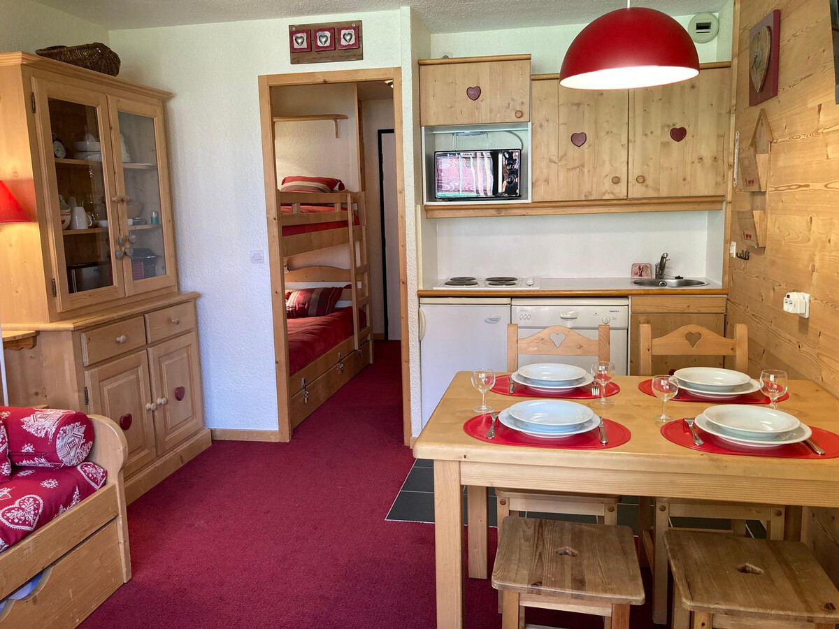 Studio cabine 4 pers avec balcon à Avoriaz - Photo 9