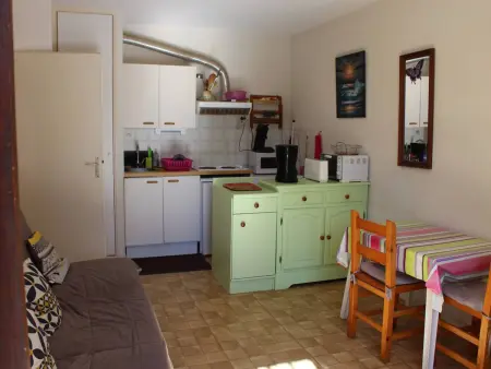 T2 climatisé avec jardin privé et piscine, Saint-Cyprien : photo 3