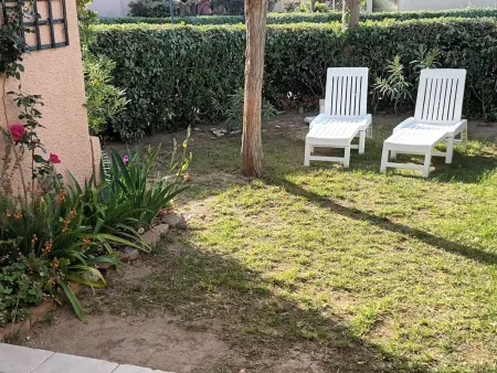 T2 climatisé avec jardin privé et piscine, Saint-Cyprien : photo 14