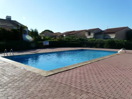 T2 climatisé avec jardin privé et piscine, Saint-Cyprien : photo 17