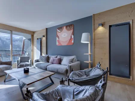Location appartement à Tignes, Appartement moderne au cœur de Tignes, idéal pour 7 personnes avec wifi inclus