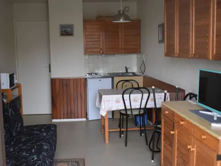 Studio cabine 4 personnes, balcon sud à Bolquère-Pyrénées 2000 : photo 5