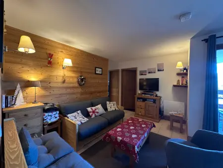 Appartement 3 chambres 8 personnes à Morillon avec balcon montagne : photo 3
