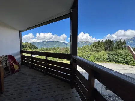 Appartement 3 chambres 8 personnes à Morillon avec balcon montagne : photo 13