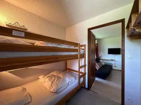 Appartement 6 pers, 2 chambres à Morillon avec balcon : photo 9