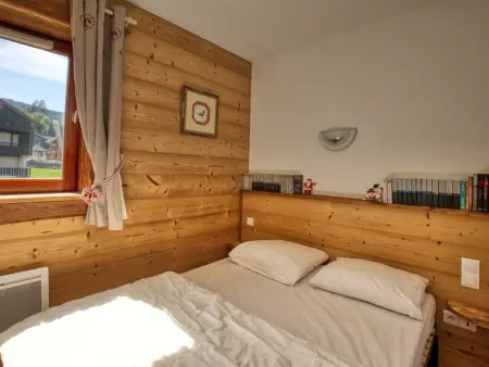 Appartement 6 pers. Morillon, balcon sud vue pistes : photo 4