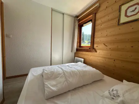 Appartement 6 pers. Morillon, balcon sud vue pistes : photo 5