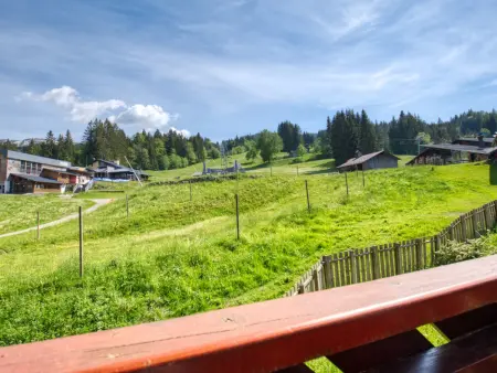 Appartement 6 pers. Morillon, balcon sud vue pistes : photo 9