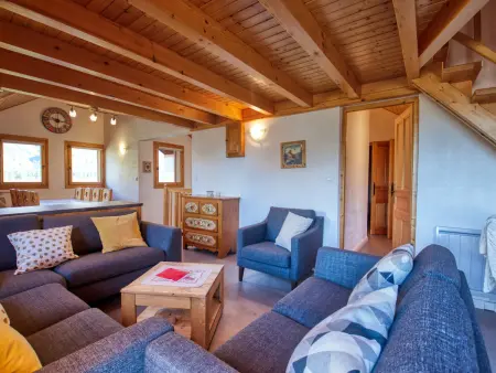 Duplex 3 chambres rénové, 500m télécabine - Morillon : photo 4