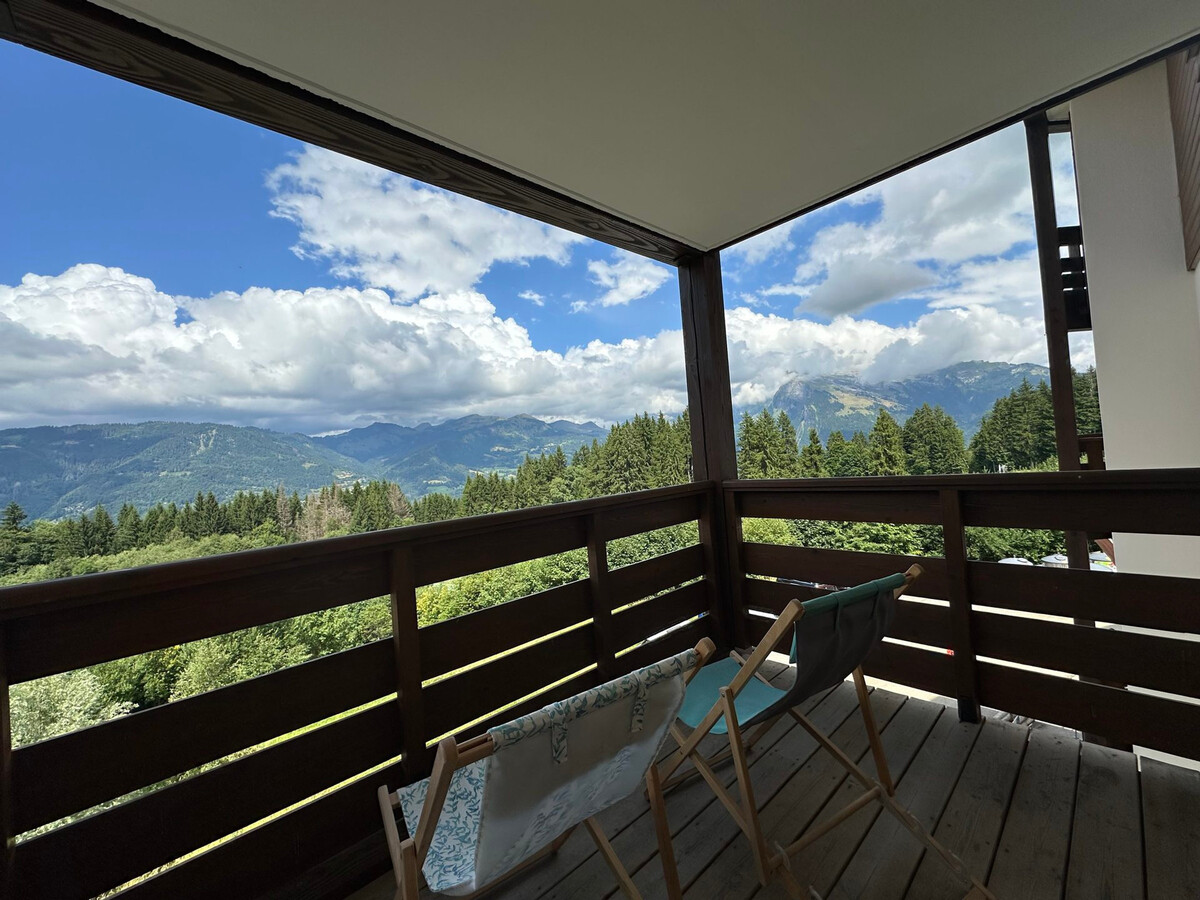 Appart 7 pers. Morillon, balcon vue montagne, parking - Photo 12