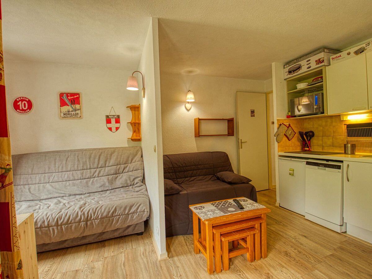Appartement 1 chambre Morillon 1100 - 5 pers, balcon ouest - Photo 4