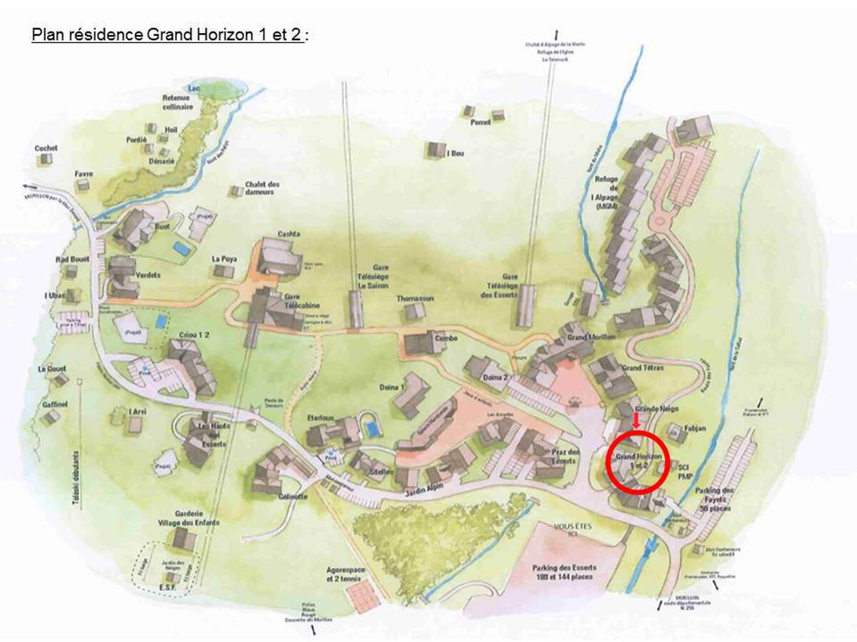 Appartement 1 chambre Morillon 1100 - 5 pers, balcon ouest - Photo 19
