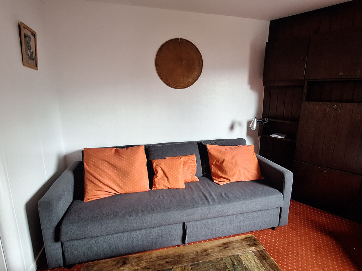 Appartement 3 pers à Avoriaz, lit gigogne + canapé lit - Photo 5