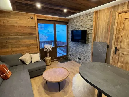 Location appartement à Val Thorens, Appartement moderne 3 pièces pour 4 personnes à Val Thorens avec wifi